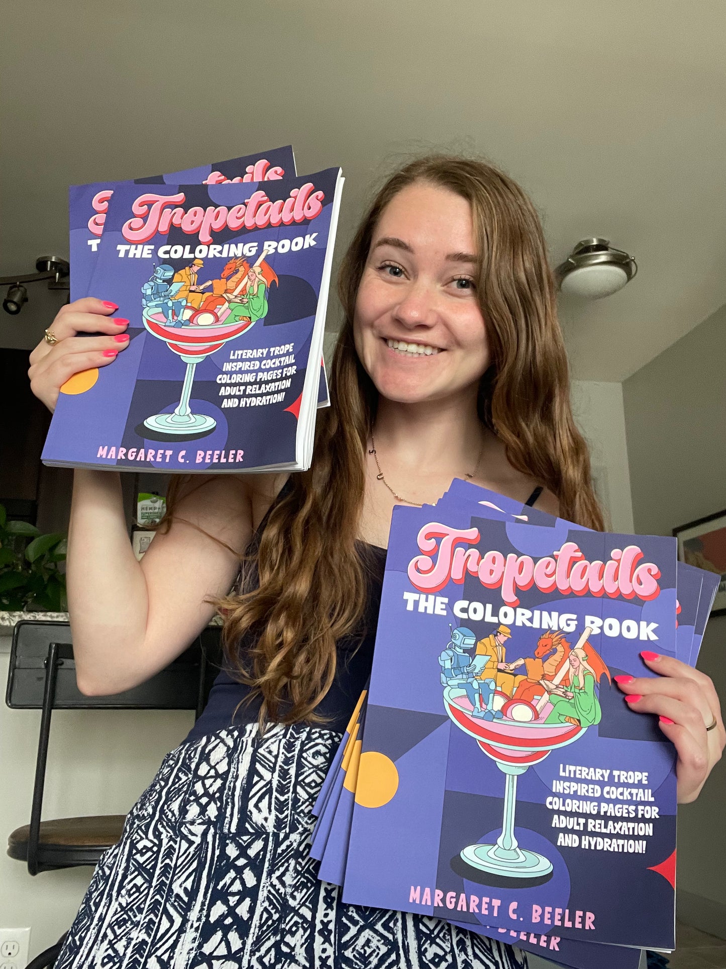 Tropetails: The Coloring Book