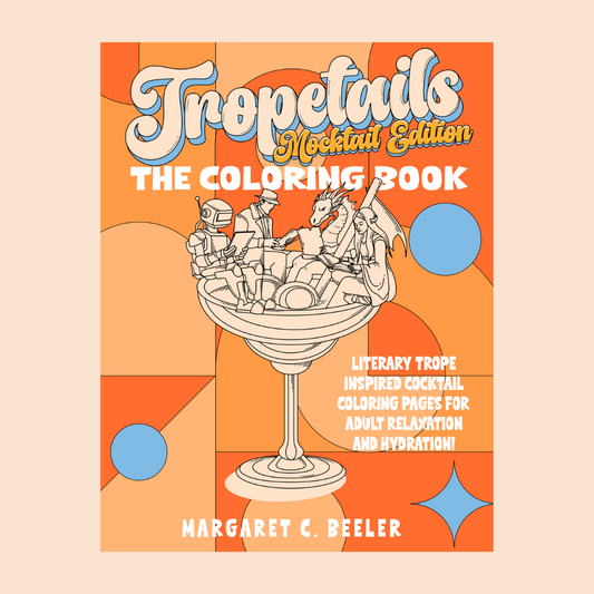 Tropetails: Mocktail Coloring Book