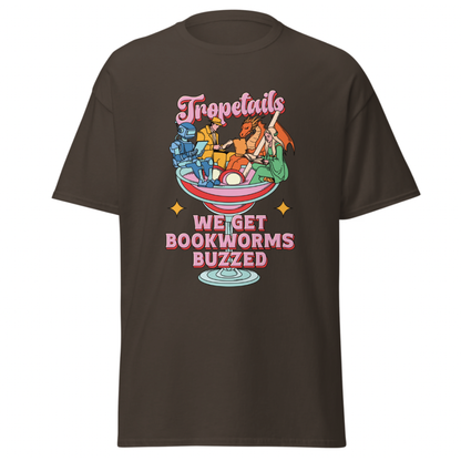 Tropetails "Bookworms Buzzed" T-Shirt
