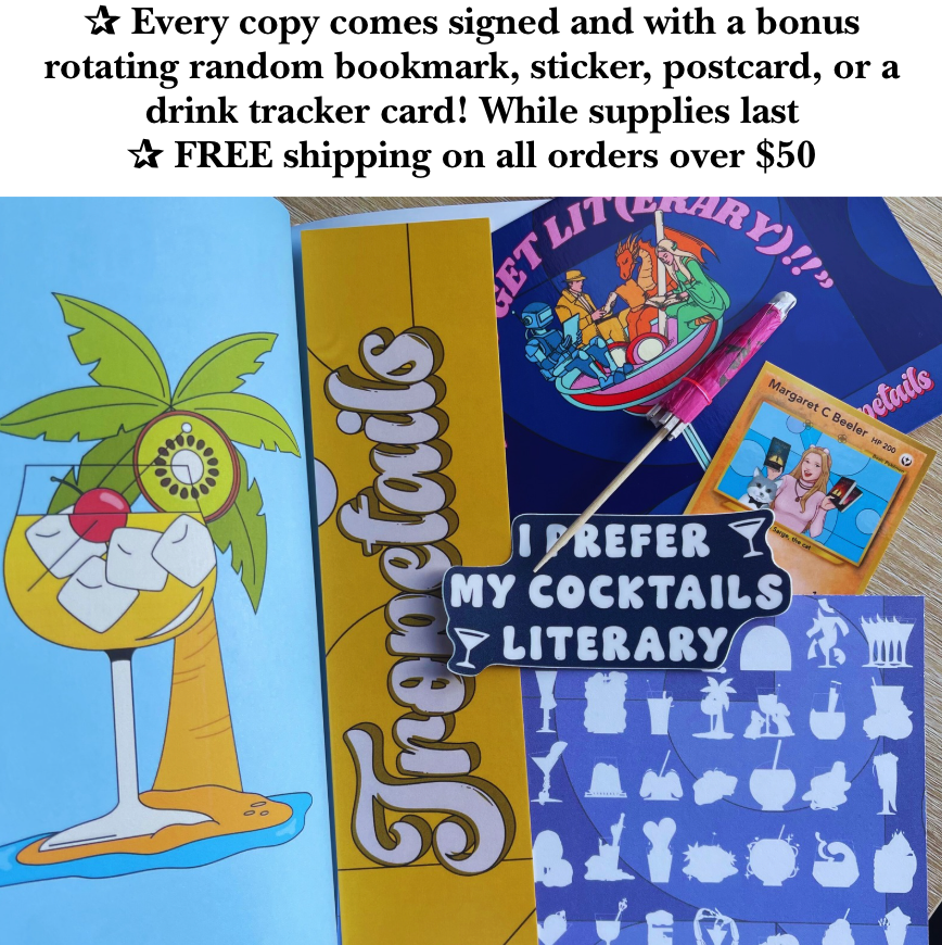 Tropetails: A Cocktail and Mocktail Recipe Book for Bookworms