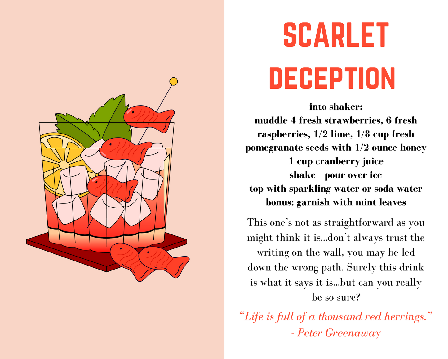 Tropetails: A Cocktail and Mocktail Recipe Book for Bookworms